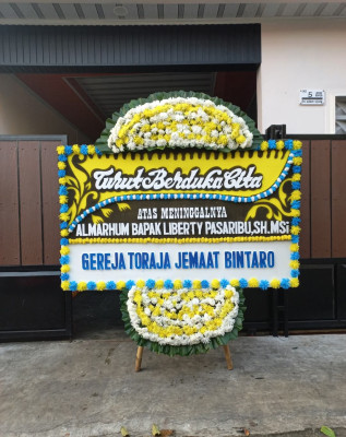 Papan Bunga Duka di Indarung